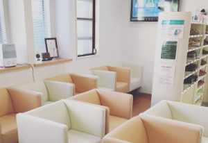 岡山歯医者の待合室