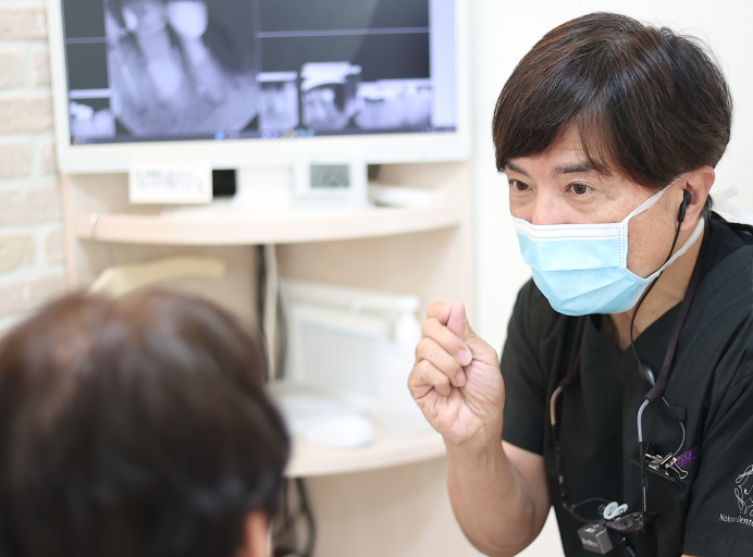 岡山の歯医者「なかの歯科・矯正歯科クリニック」のMI治療についての説明