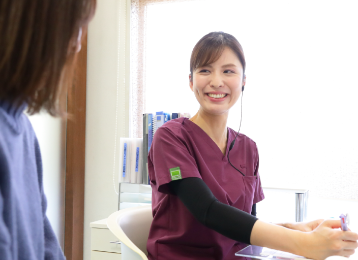 十分なカウンセリングと治療前後の説明