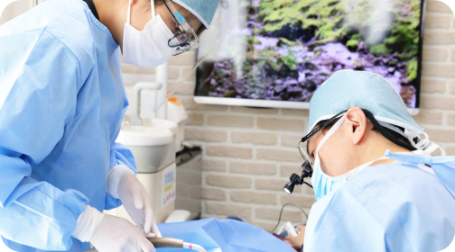 岡山の歯医者 なかの歯科・矯正歯科クリニックのインプラント手術