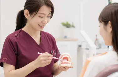歯周病の初期治療の様子
